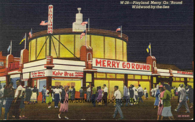 Wildwood by the Sea - Playland -1957 manual cover