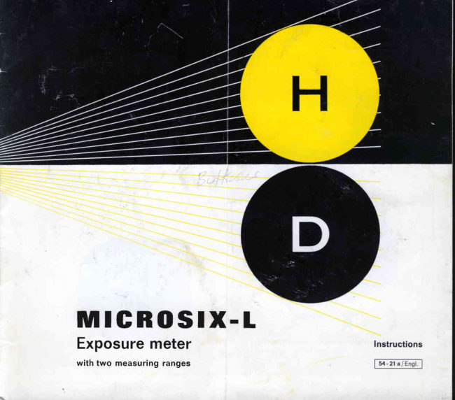 MICROSIX - L manual cover