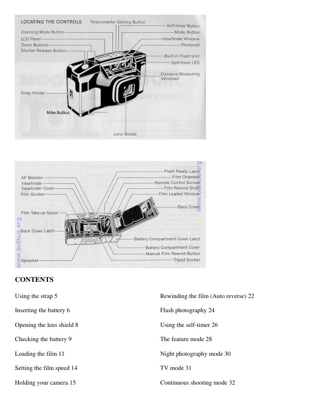 Ricoh Shotmaster Zoom manual cover