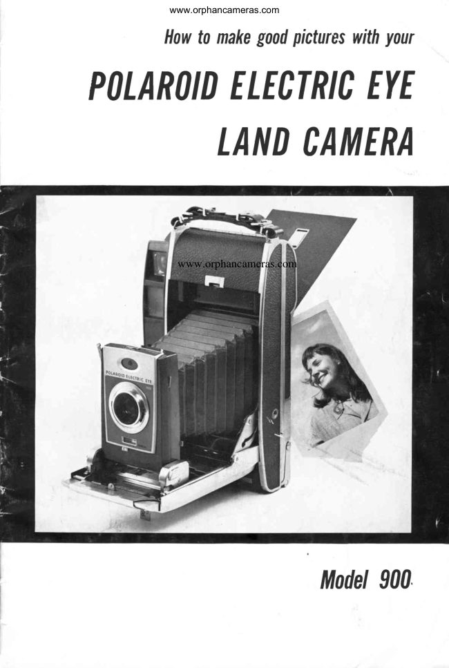 Polaroid Electric Eye Model 900 manual cover