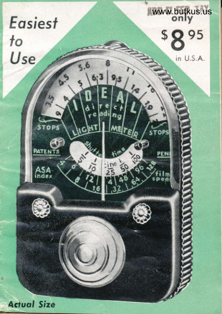 Ideal Direct Reading Meter manual cover