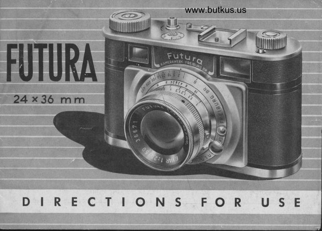 FUTURA manual cover