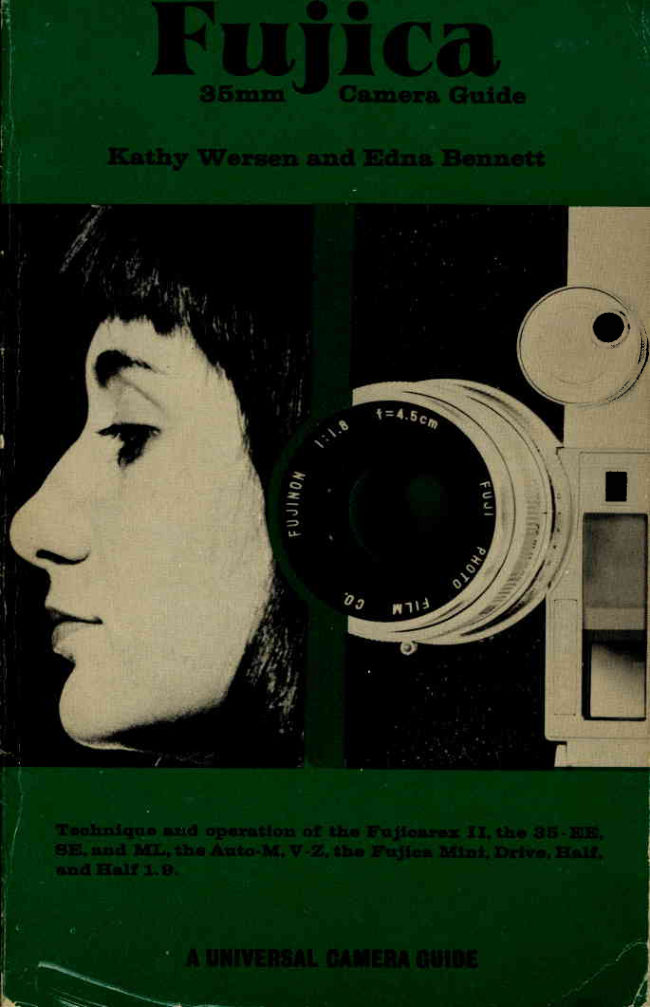 Fujica 35MM CAMERA GUIDE — part 1 manual cover