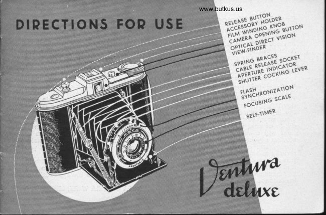 Agfa Ventura Deluxe manual cover