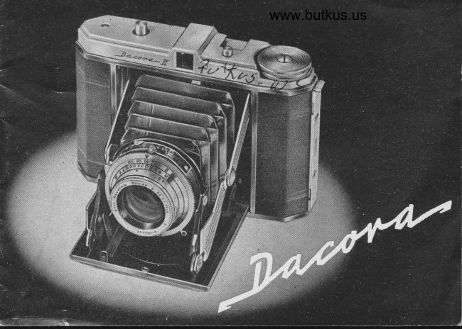 Dacora / Dacora I manual cover