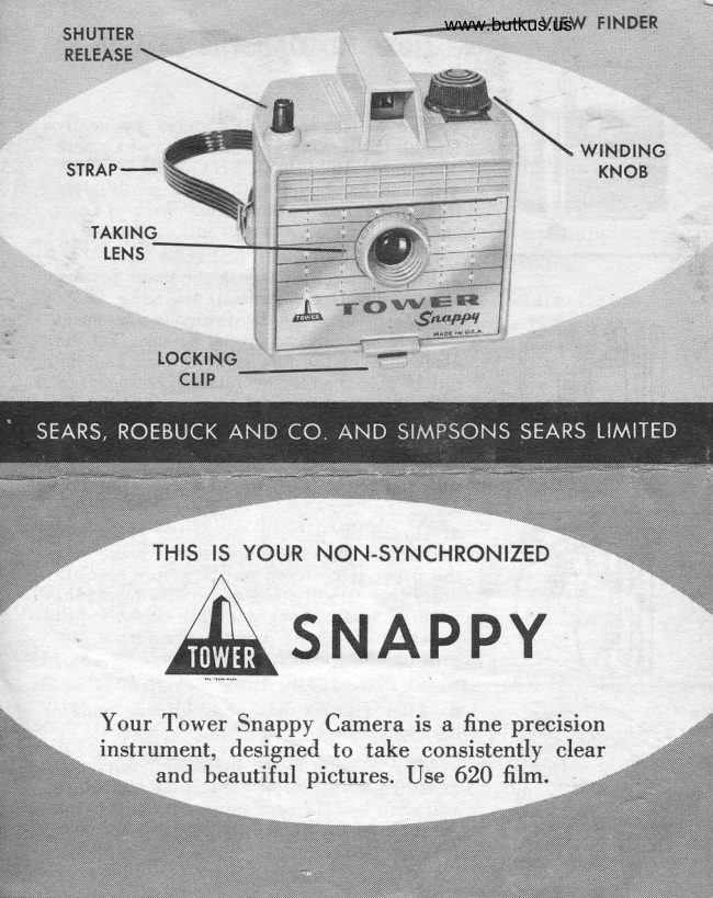Sears Tower Snappy 620 manual cover