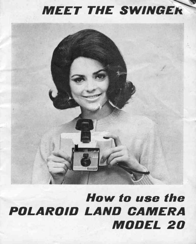 Polaroid Model 20 - Swinger manual cover