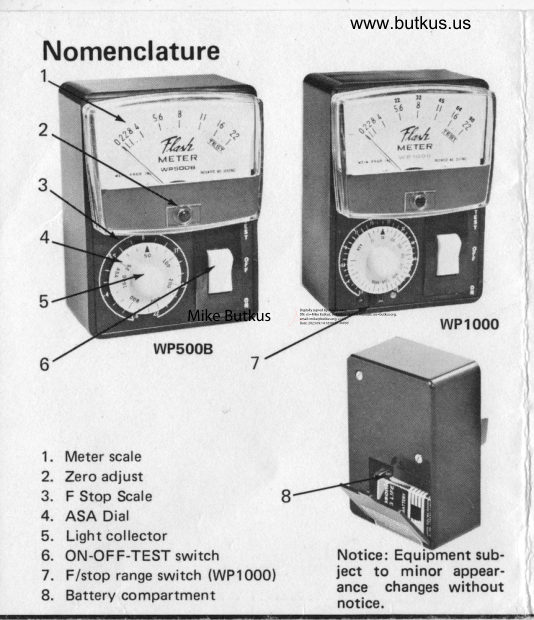 Wein Flash Meter manual cover