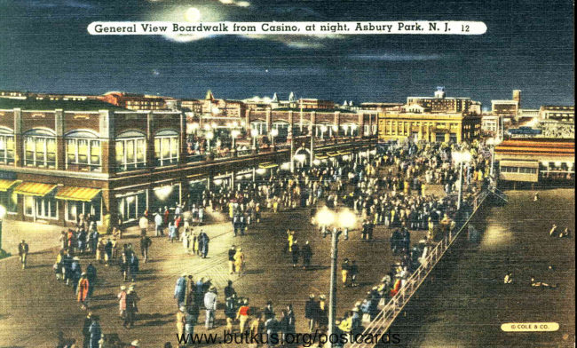 Asbury Park, Casino - 1940s manual cover