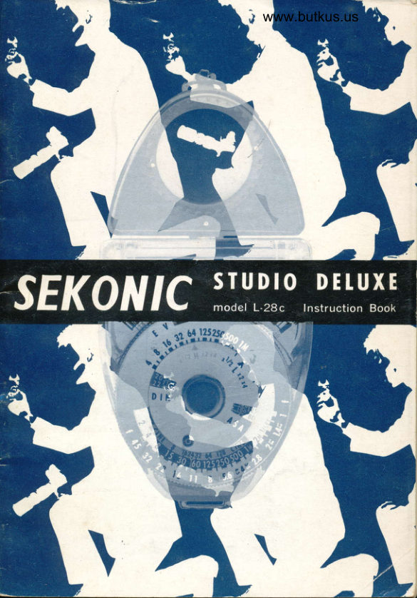 Sekonic Studio Deluxe manual cover