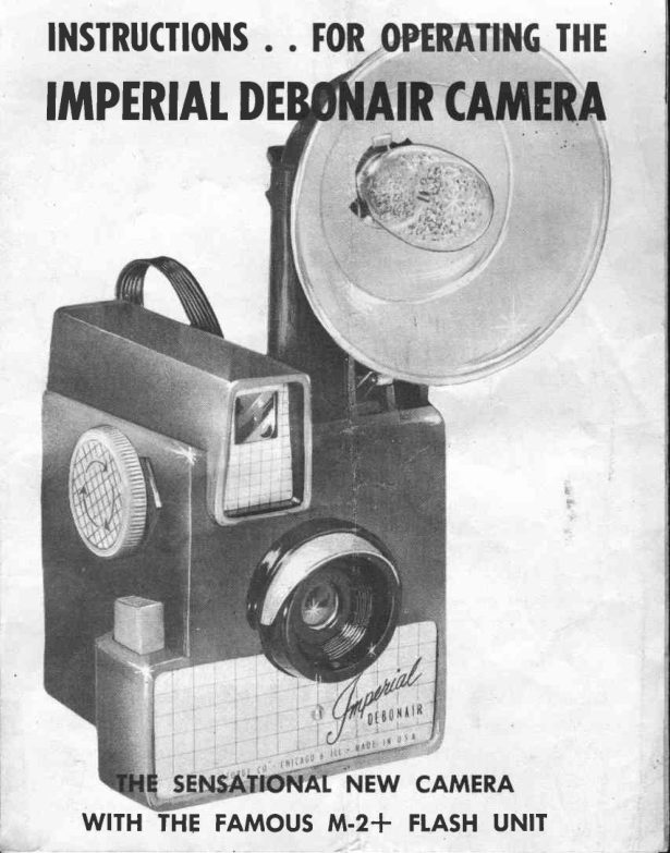 IMPERIAL DEBONAIR CAMERA manual cover