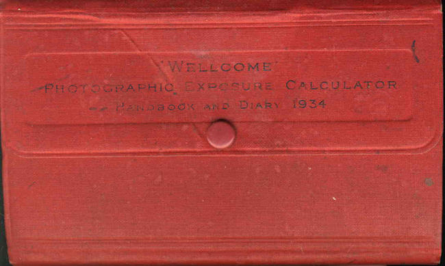 Photographic Exposure Calculator manual cover