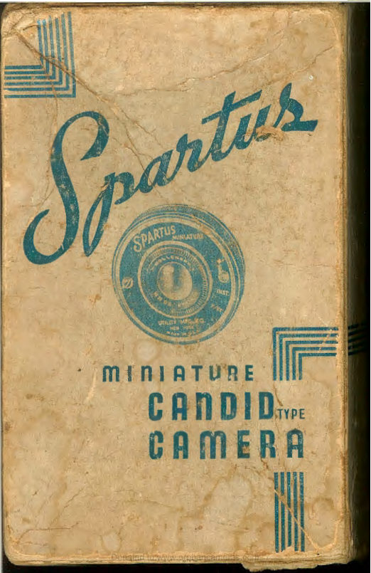 Spartus Full-Vue Reflex manual cover