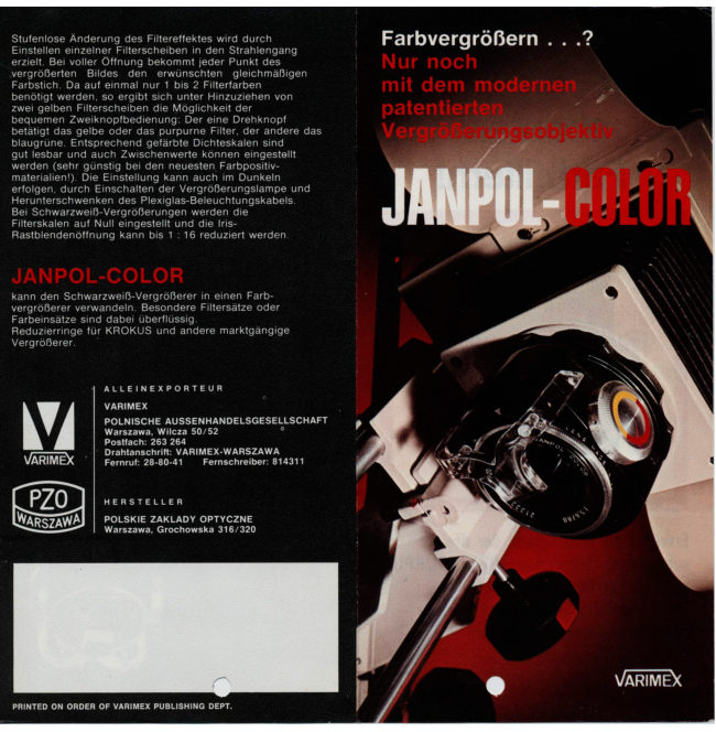 Janpol color manual cover