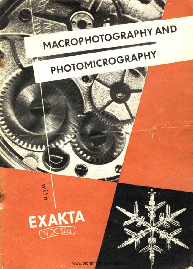 PEXAKTA Photomicrography manual cover