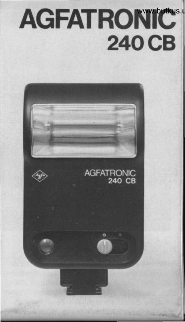 Agfa Agfatronic 240CB manual cover