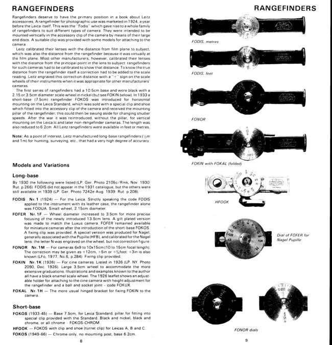 Leica Accessories Guide manual cover