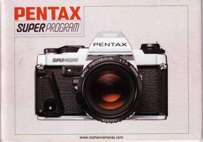 Pentax Super Program manual cover