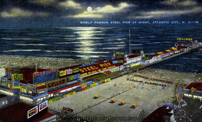 Atlantic City Steel Pier - 1918 ? manual cover