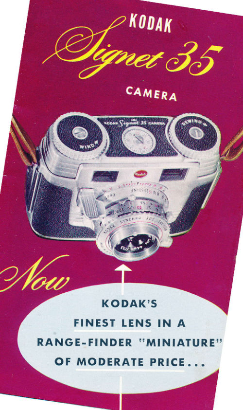 Kodak Signet 35 Quick manual cover