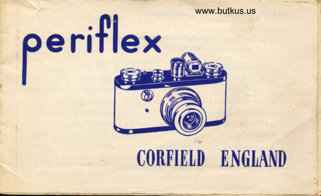 Corfield Periflex manual cover