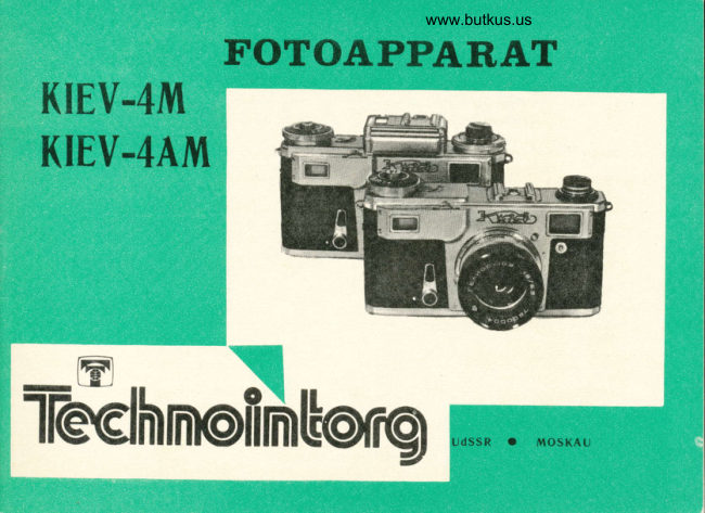 Kiev-4m manual cover