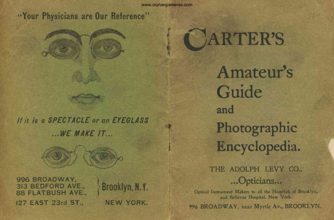 Carters photo encyclopedia manual cover