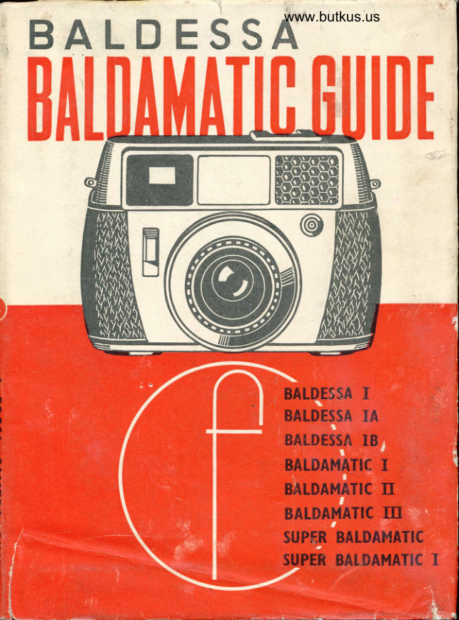 Balda Bladessa Guide manual cover