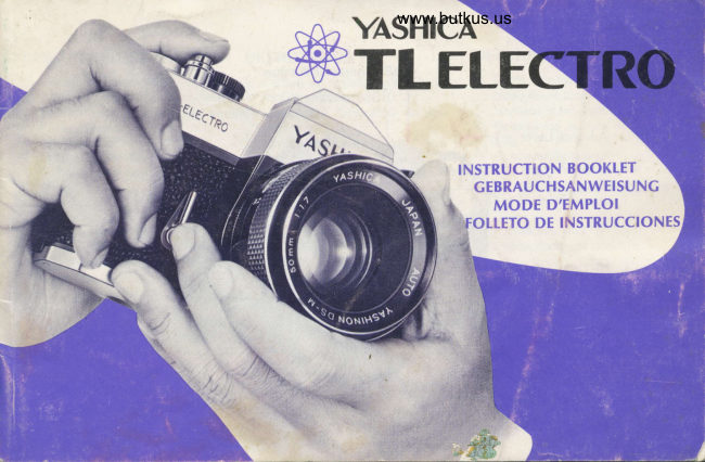 Yashica Tl Electro manual cover