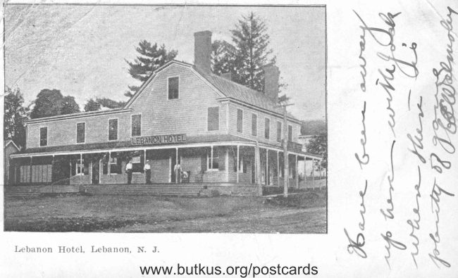 Lebanon Hotel - 1905 manual cover