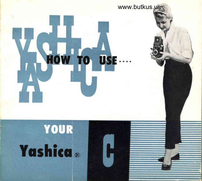 Yashica C manual cover