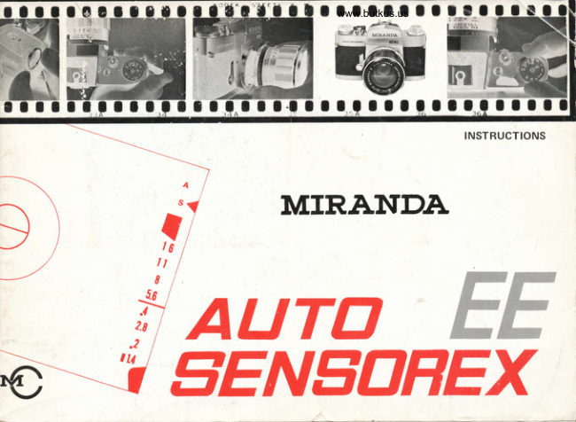 Miranda Auto Sensorex EE manual cover