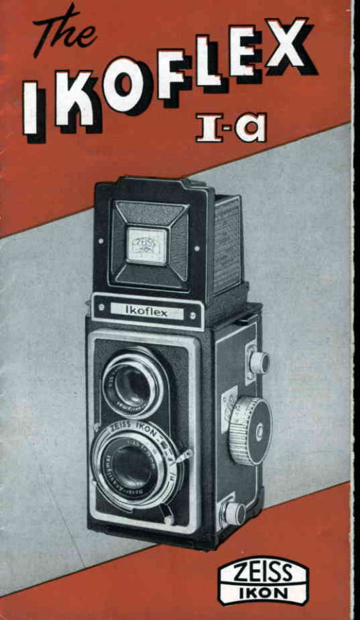 Zeiss Ikon a guide to the IKOFLEX I-a manual cover
