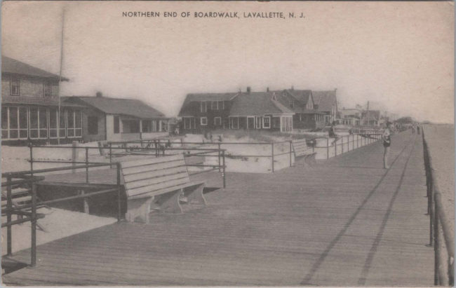 Lavallette, NJ Northern End 1943 - During the war manual cover