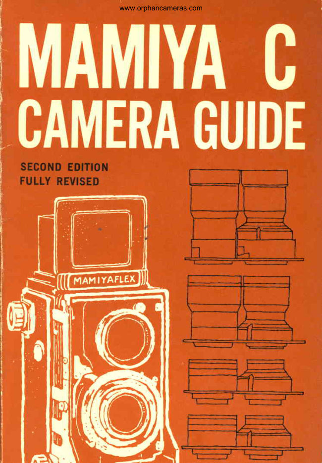 Mamiya C Camera Guide manual cover
