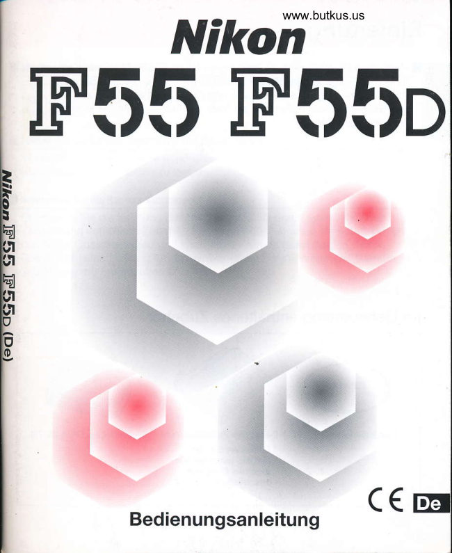 Nikon F55 / F55D manual cover