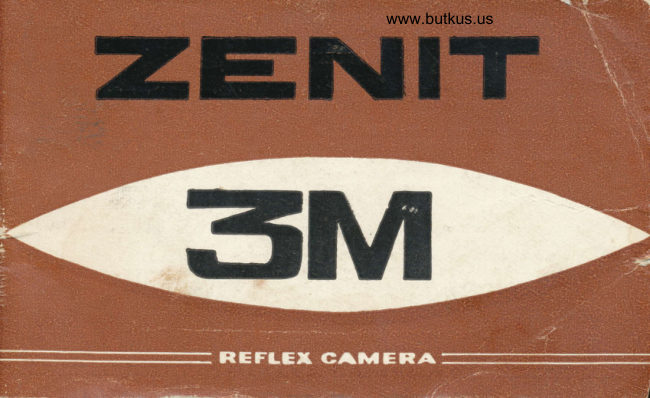 ZENIT 3M manual cover