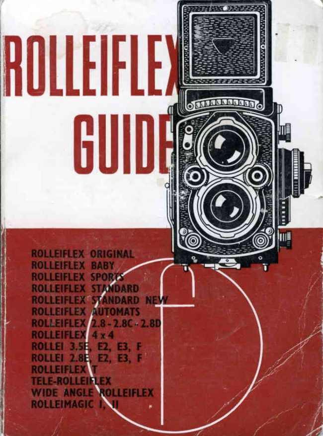 Rolleiflex Guide SINGLE manual cover