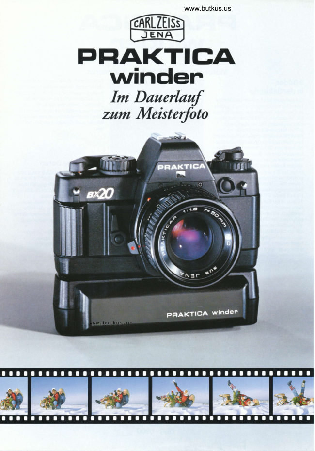 Praktica Winder manual cover