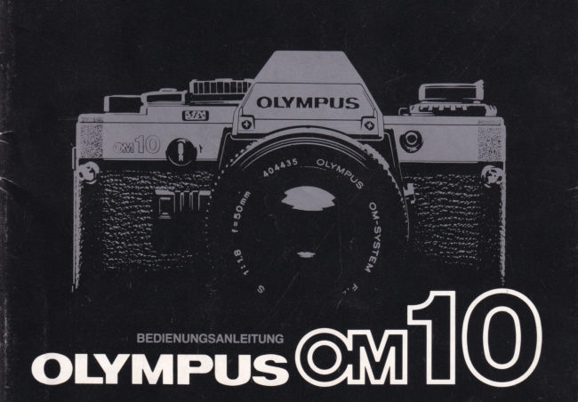 Olympus in Farbe manual cover