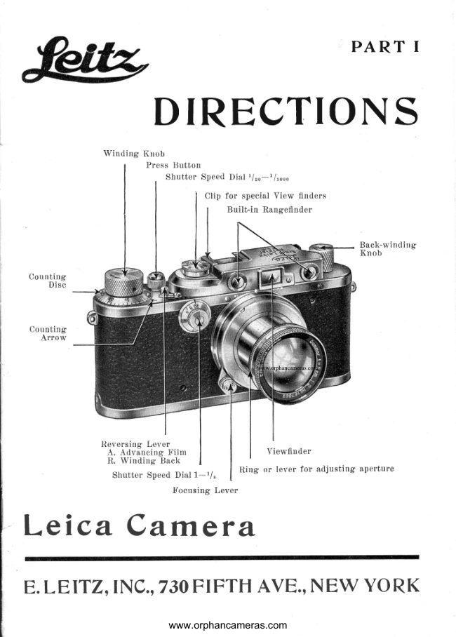 Leica Letiz manual cover