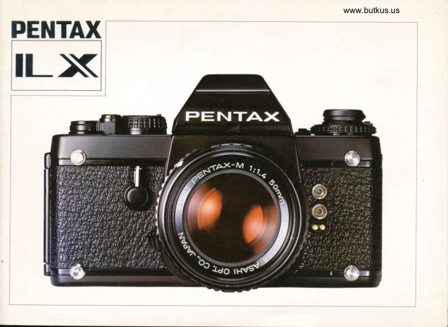 Pentax LX manual cover