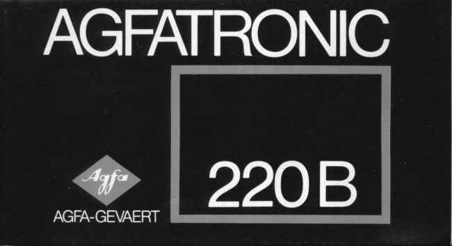 Agfa Agfatronic 220B manual cover