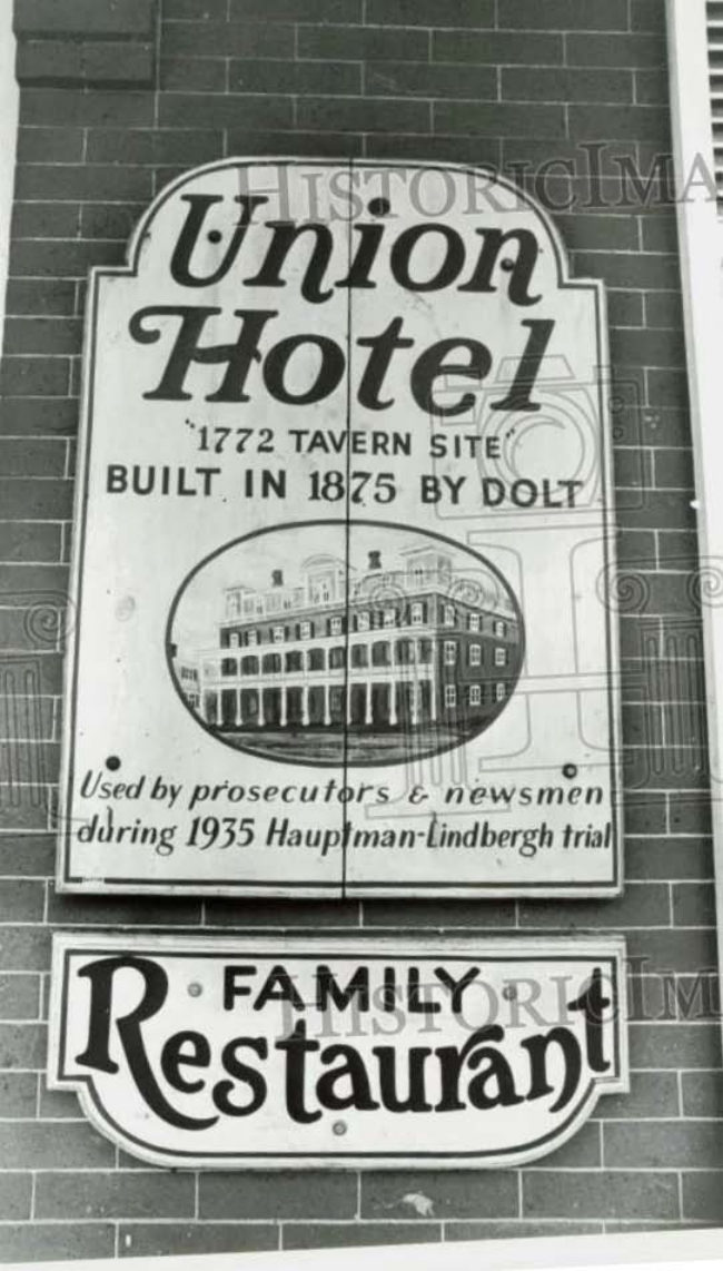 Flemington Union Hotel Sign manual cover