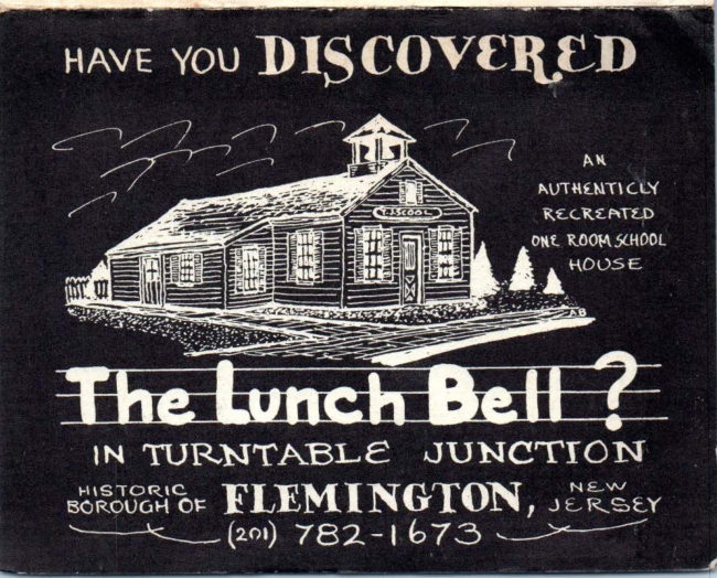 Turntable Junction Lunch Bell manual cover