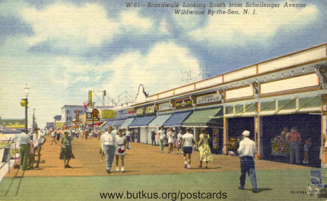 Wildwood Boardwalk 1960s ? manual cover