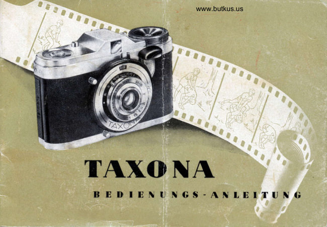 Pentacon TAXONA manual cover