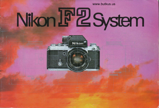 Nikon F2 System Accessories Booklet manual cover