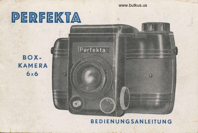 Perfekta manual cover