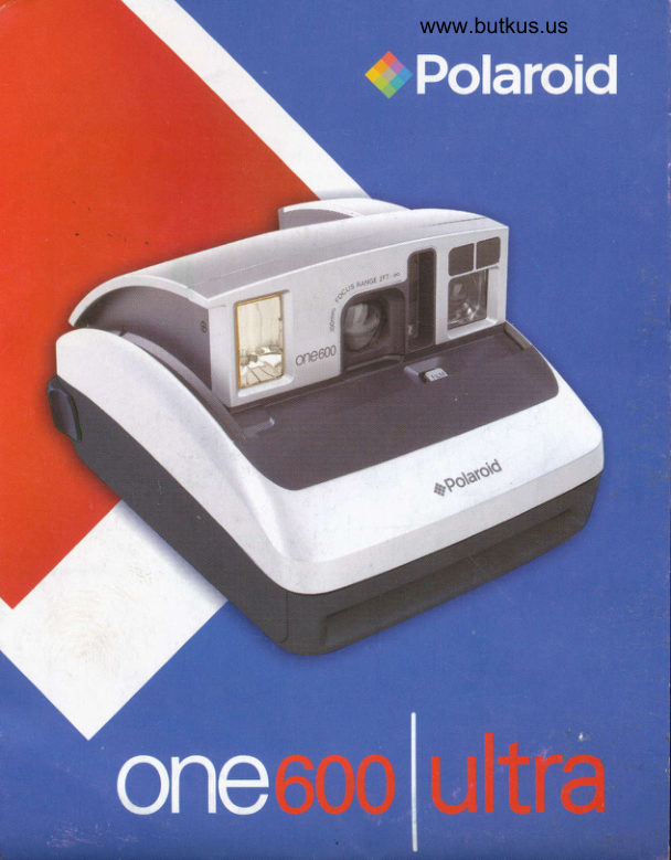 Polaroid ONE600 Ultra manual cover